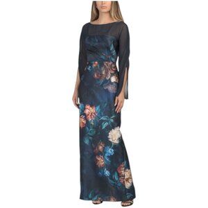 THEIA Lorraine Column Gown